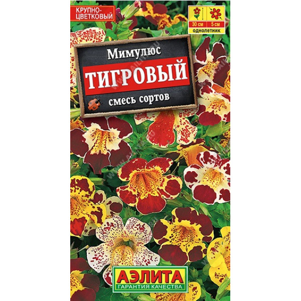 Мимулюс Тигровый, смесь сортов Аэлита